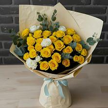 Букет цветов из:  Розы в Новый