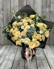 Букет цветов из:  Розы и Лизиантусы #REPLACE_PRED# Новый