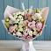 Букет цветов из: Альстромерии и Розы в Новый