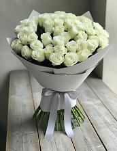 Букет 35 Белых роз в Новый