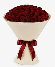Букет 101 Бордовая роза Блэк Бакарра в Новый
