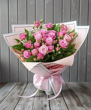 Букет Розовый кустик в Новый