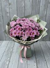 Букет цветов из:  Хризантемы в Новый