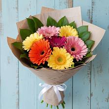 Букет цветов из:  Герберы в Новый