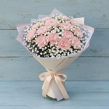 Букет цветов из:  Гвоздики #REPLACE_PRED# Новый