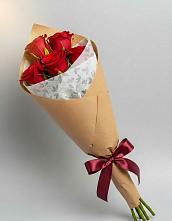 Букет цветов из:  Розы в Новый