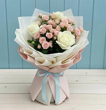 Букет цветов из:  Розы в Новый