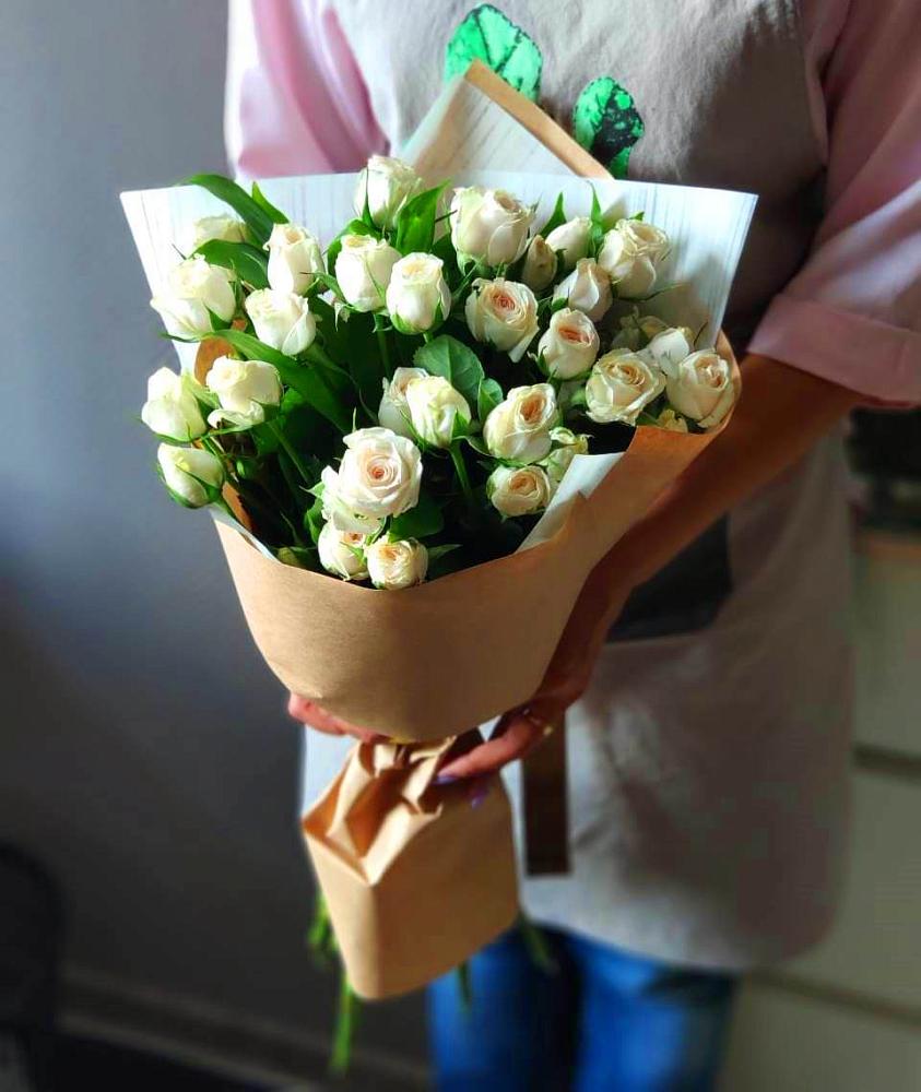 Букет цветов из: Розы в Новый