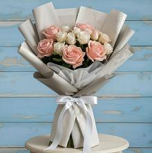 Букет цветов из:  Розы #REPLACE_PRED# Новый