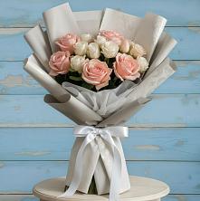 Букет цветов из:  Розы в Новый