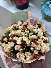 Букет цветов из:  Розы #REPLACE_PRED# Новый