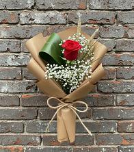 Букет цветов из:  Розы в Новый