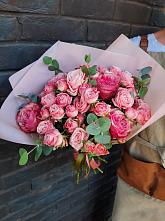 Букет цветов из:  Розы в Новый