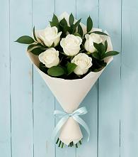 Букет цветов из:  Розы в Новый