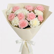Букет цветов из:  Гвоздики #REPLACE_PRED# Новый